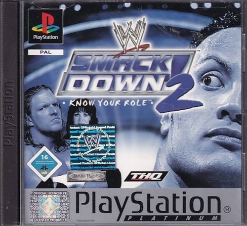 Smackdown 2 Platinum - PS1 (B Grade) (Genbrug)